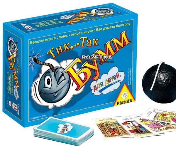 Настольная игра Тик Так Бумм Piatnik (776960) – фото, отзывы ...