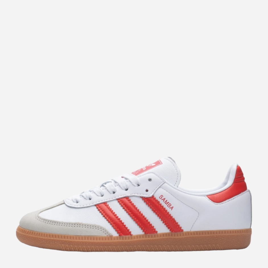 Акція на Жіночі кеди низькі adidas Originals Samba OG W IF6513 38 (5UK) Білий/Червоний від Rozetka