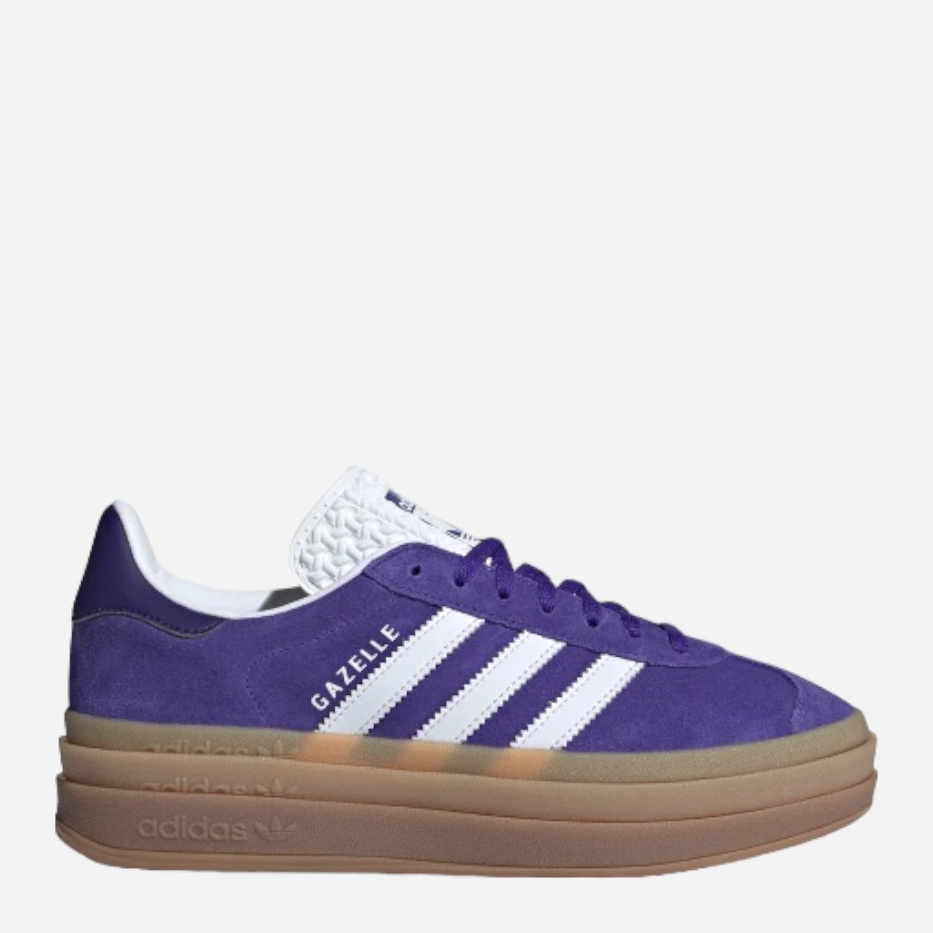 Акція на Жіночі кеди низькі adidas Originals Gazelle Bold W IE0419 40.5 (7UK) Фіолетові від Rozetka