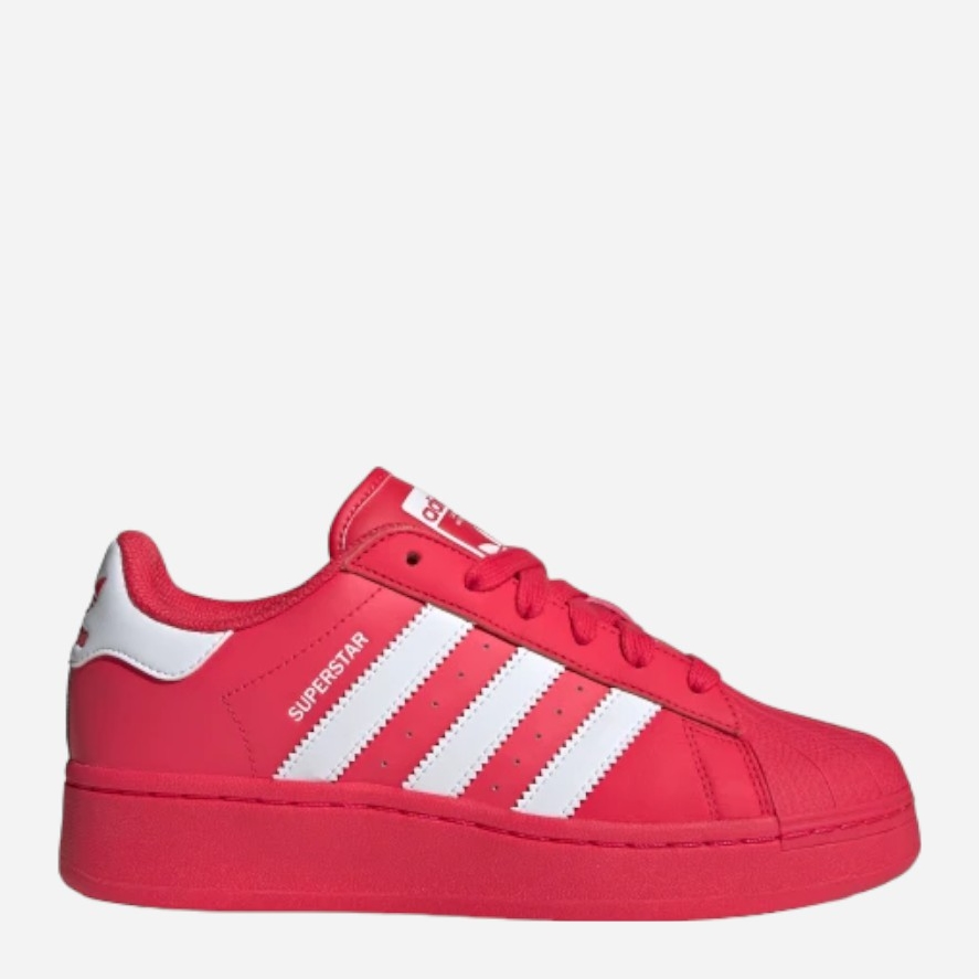 Акція на Жіночі кеди низькі adidas Originals Superstar XLG W IE2986 39.5 (6UK) Червоні від Rozetka