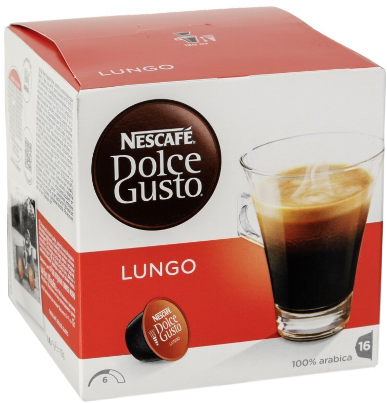 Купить NESCAFE DOLCE GUSTO Набор капсул CAFFE LUNGO – ROZETKA. Выгодная ...