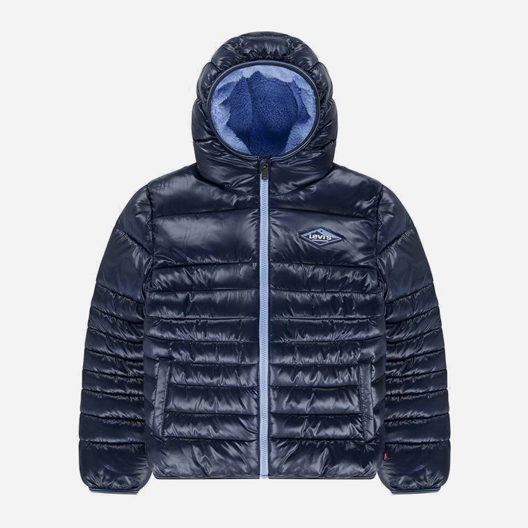 Підліткова зимова стьобана куртка для хлопчика Levi's 9EF434-C8D 14A 158-164 см Темно-синя від Rozetka на платформі USKIDKA Акція на Підліткова зимова стьобана куртка для хлопчика Levi's 9EF434-C8D 14A 158-164 см Темно-синя від Rozetka