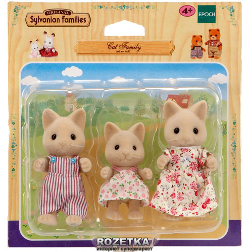 Sylvanian Families - Семья Персидских котов New