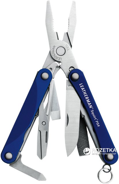

Мультитул Leatherman Squirt PS4 в коробке Blue (831230)