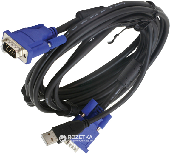 

KVM-кабель D-Link DKVM-CU USB 1.8 м (DKVM-CU)