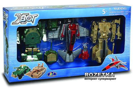 Робот-трансформер (15 см) Танк Самолет X-bot (82040R) – фото, отзывы ...