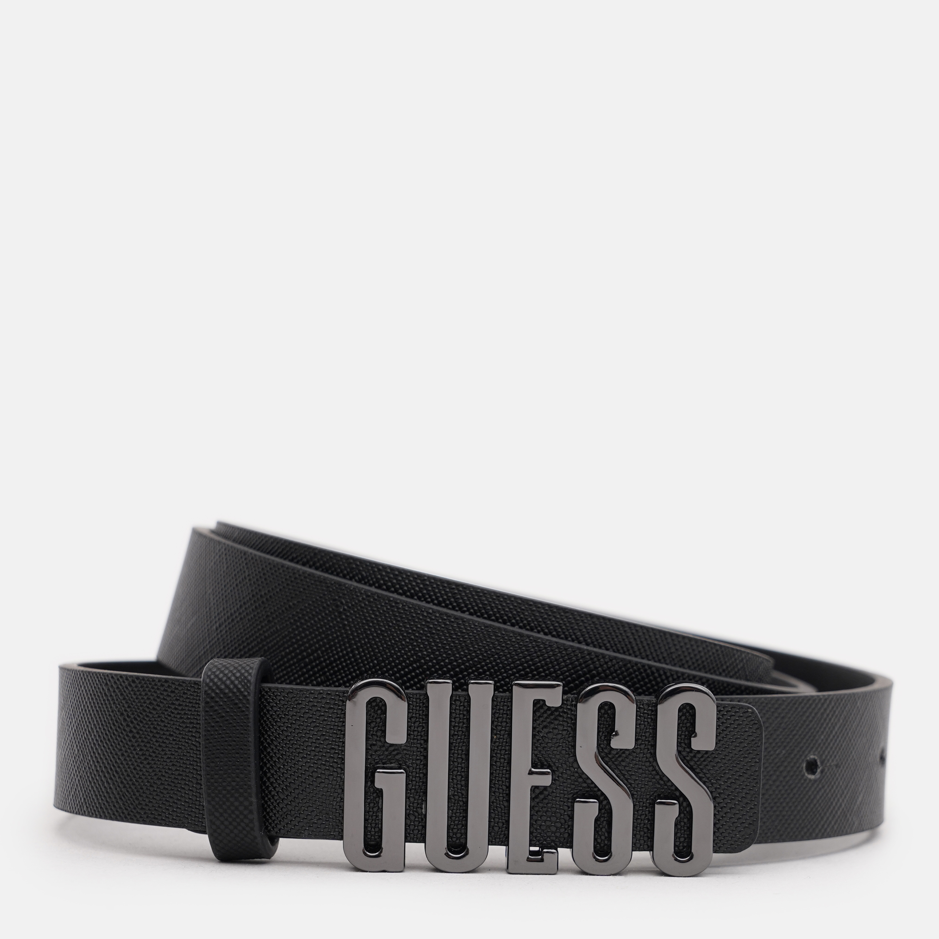 Акція на Ремінь жіночий Guess BW7848-P3425-BBL L Black/Black від Rozetka