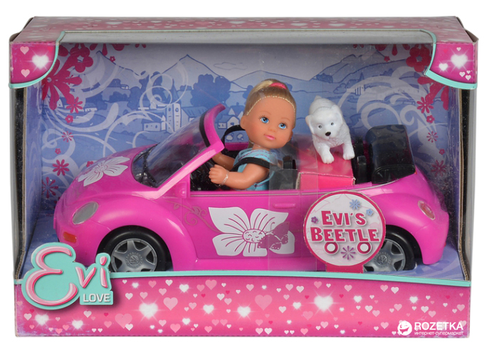 

Кукла Ева и "New Beetle" Simba (5731539)