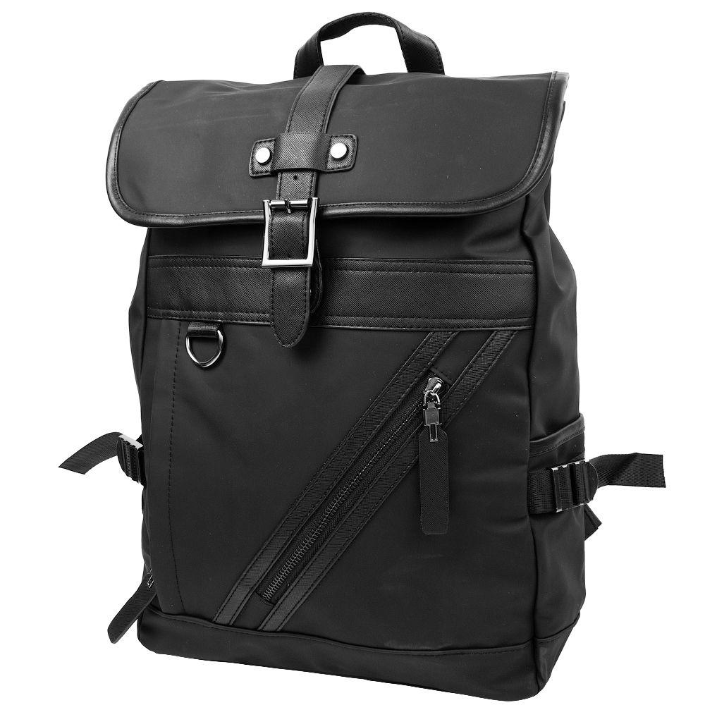 

Мужской смарт-рюкзак Valiria Fashion 27х42х12 см Черный