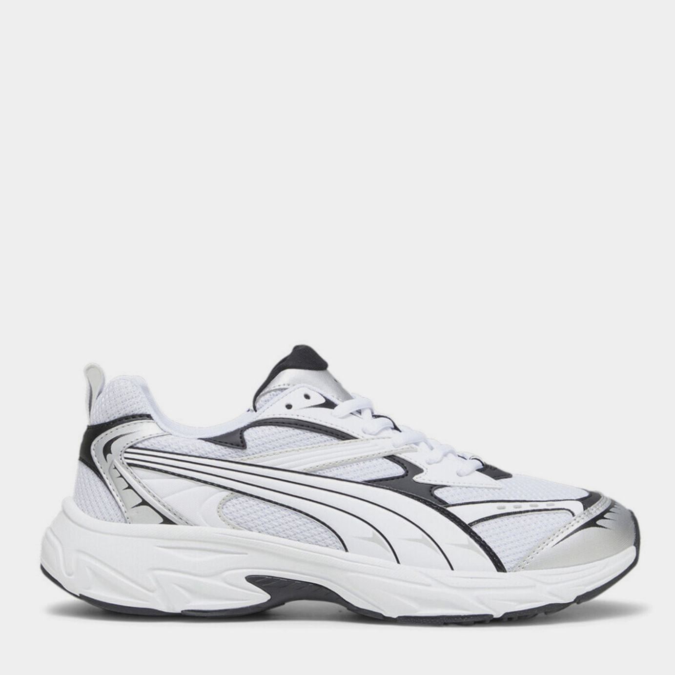 Акція на Чоловічі кросівки для бігу Puma Morphic Base 39298202 38 (5UK) Білий/Сірий від Rozetka