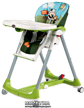 Стульчик для кормления Peg-Perego Prima Pappa Diner Happy Farm FAR24 ...