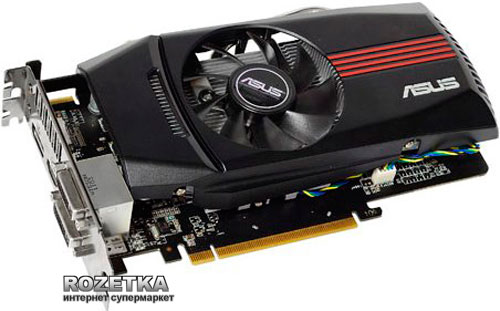 Видеокарта Asus PCI-Ex Radeon HD7770 DC 1024MB GDDR5 (128bit) (1020/ ...