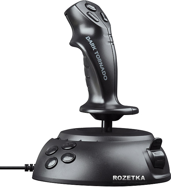 Проводной джойстик Speedlink Dark Tornado PC Black (SL-6632-BK) – фото ...