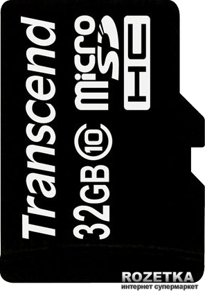 Карта памяти Transcend MicroSDHC 32GB Class 10 (TS32GUSDC10) – фото ...