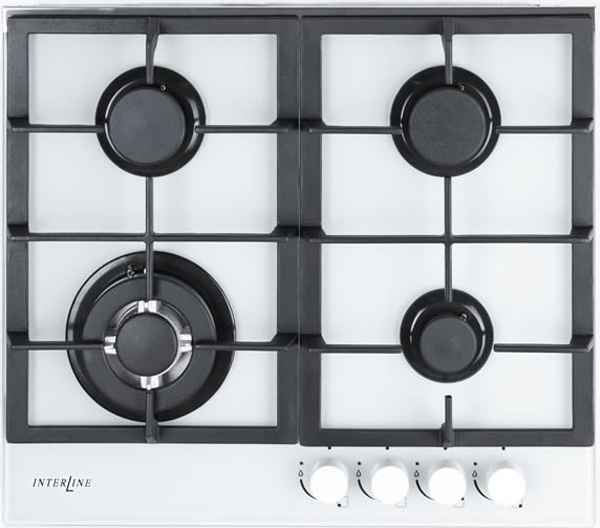 Варочная панель газовая INTERLINE PG 602 WH – низкие цены, кредит ...