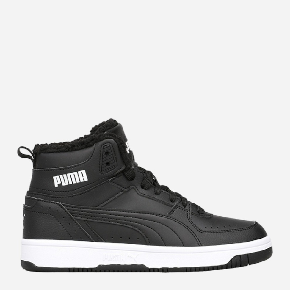 Акція на Дитячі зимові черевики для хлопчика Puma Rebound Joy Fur PS 37547901 33 (1UK) Чорні від Rozetka