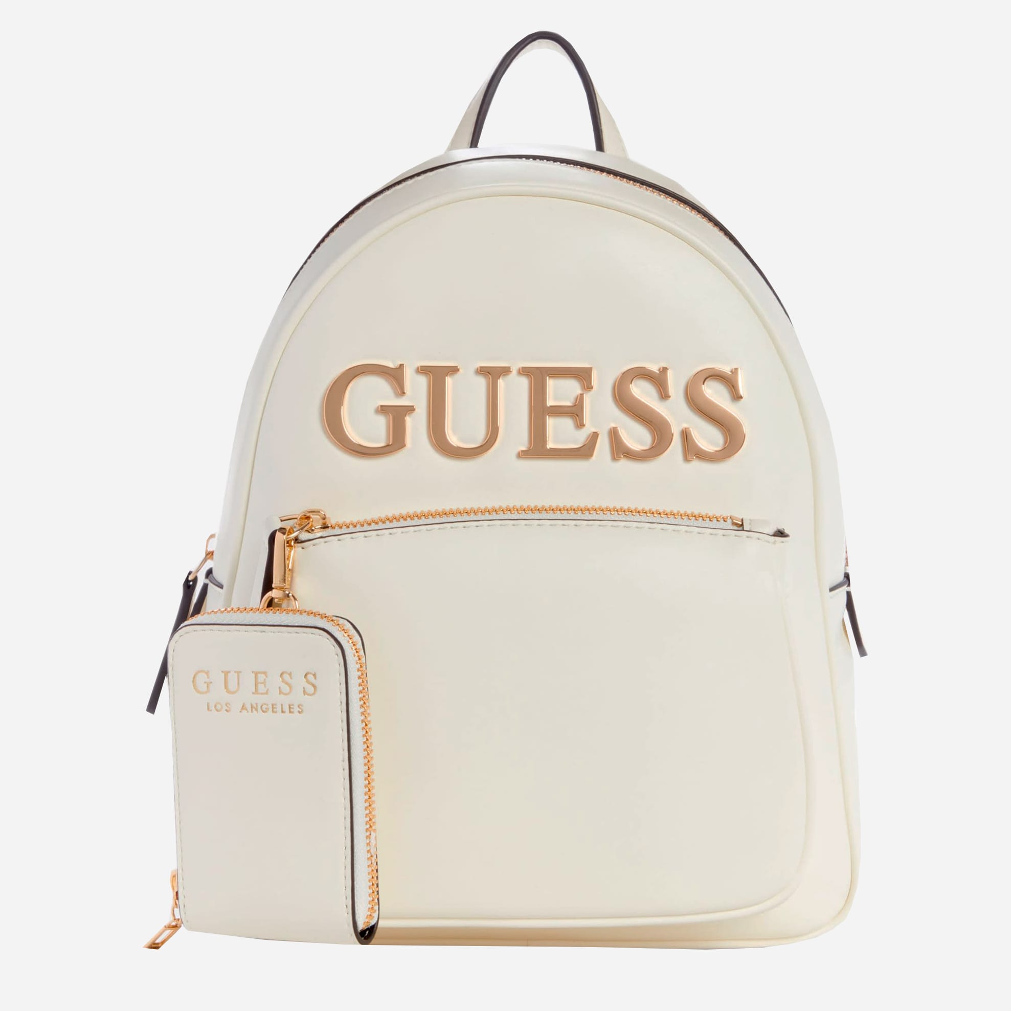 Акція на Рюкзак жіночий Guess 238717006 Молочний від Rozetka