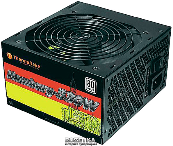 

Блок питания Thermaltake Hamburg 530W (W0392RE)