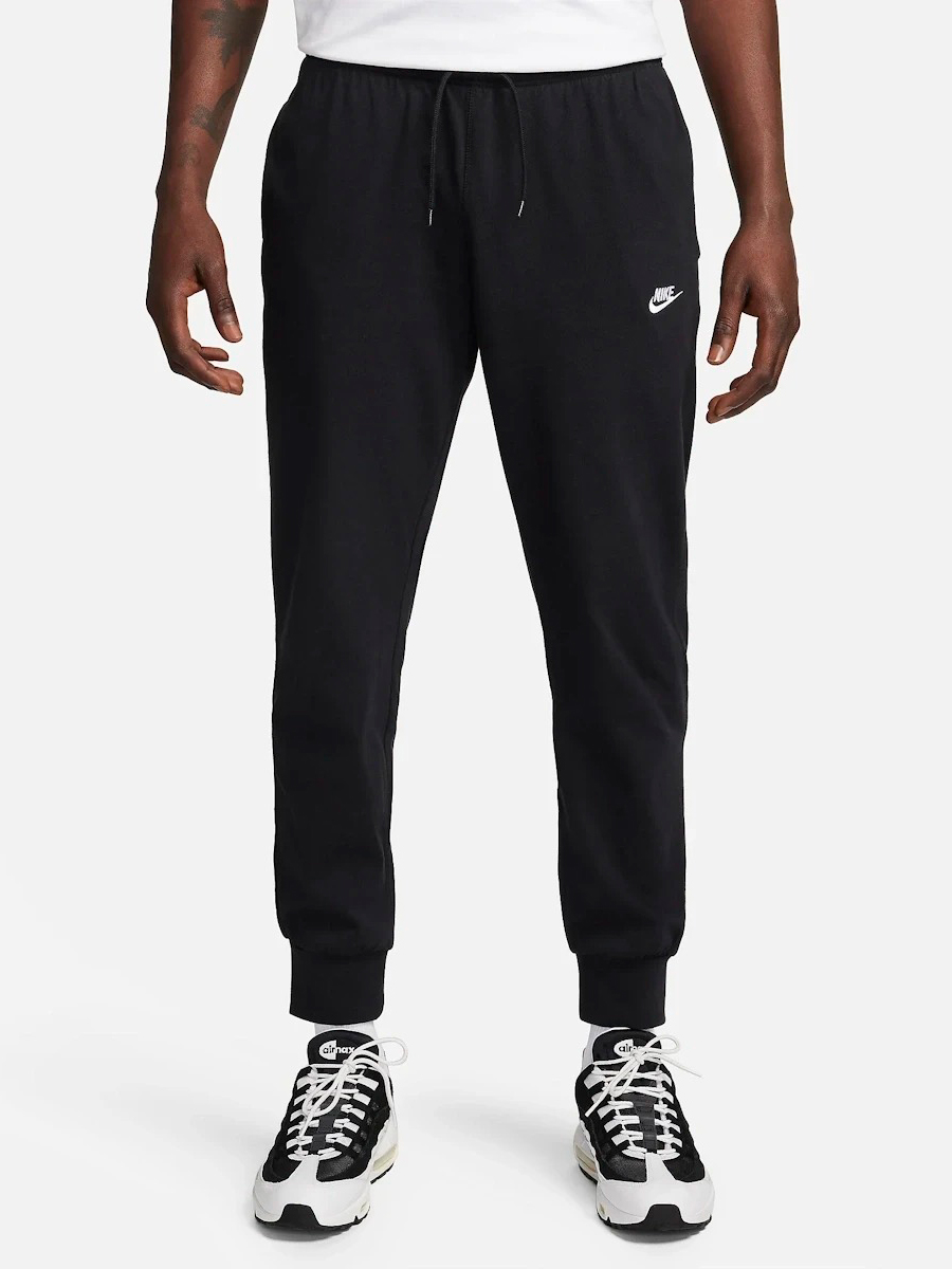 Акція на Спортивні штани чоловічі Nike M Nk Club Knit Jogger FQ4330-010 2XL Чорні від Rozetka