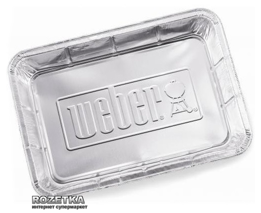 

Поддоны для сбора жира Weber Drip Pans Large 10шт (6416)