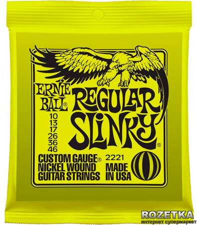 

Ernie Ball Regular Slinky Nickel Wound (P02221)