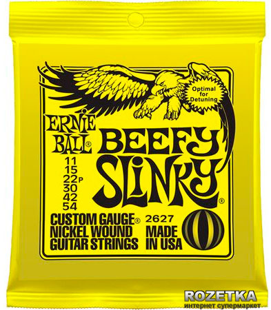 

Ernie Ball Nickel Wound Beefy Slinky (P02627)