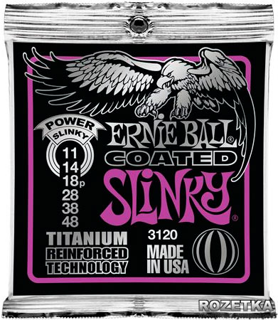 

Ernie Ball Coated Slinky RPS Power Slinky (P03120)