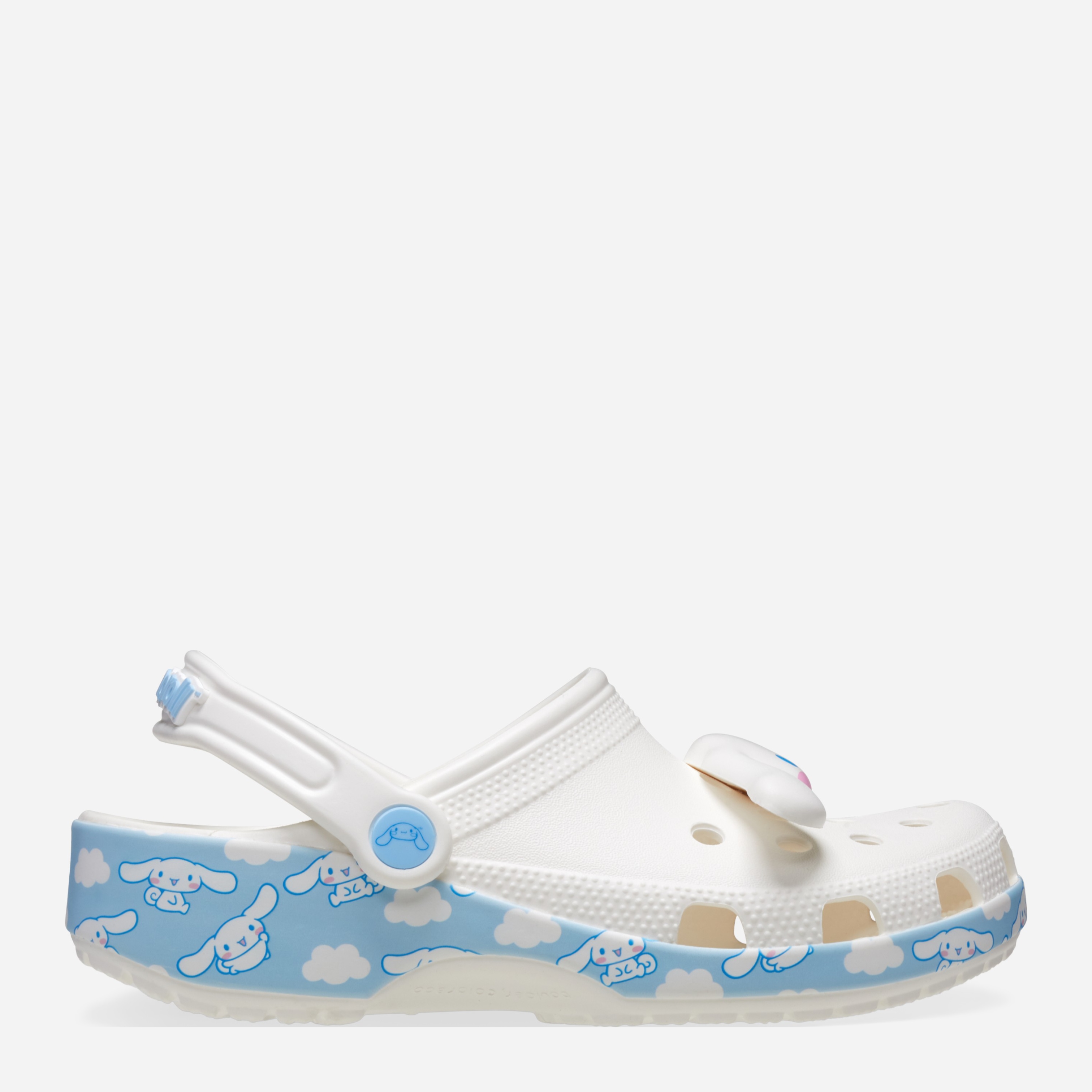 Акція на Жіночі крокси Crocs Classic Cinnamoroll Clog 210343-90H 41-42 Білі від Rozetka