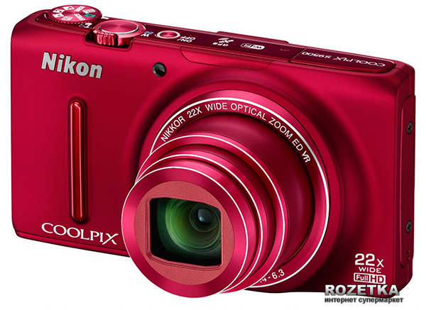 Фотоаппарат Nikon Coolpix S9500 Bronze купить на ROZETKA