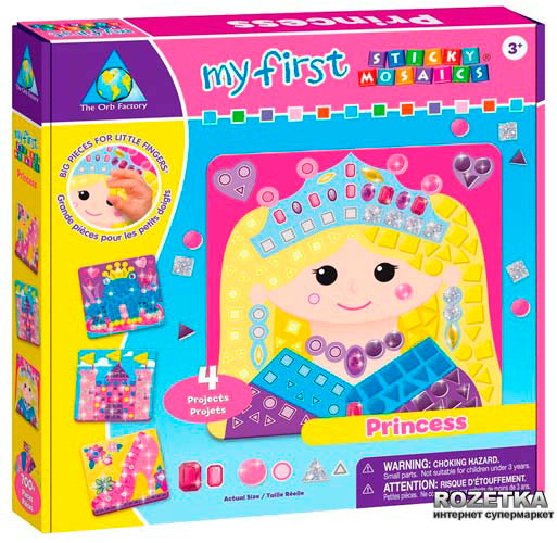 

Набор The Orb Factory Sticky Mosaics Маленькие принцессы (63641)
