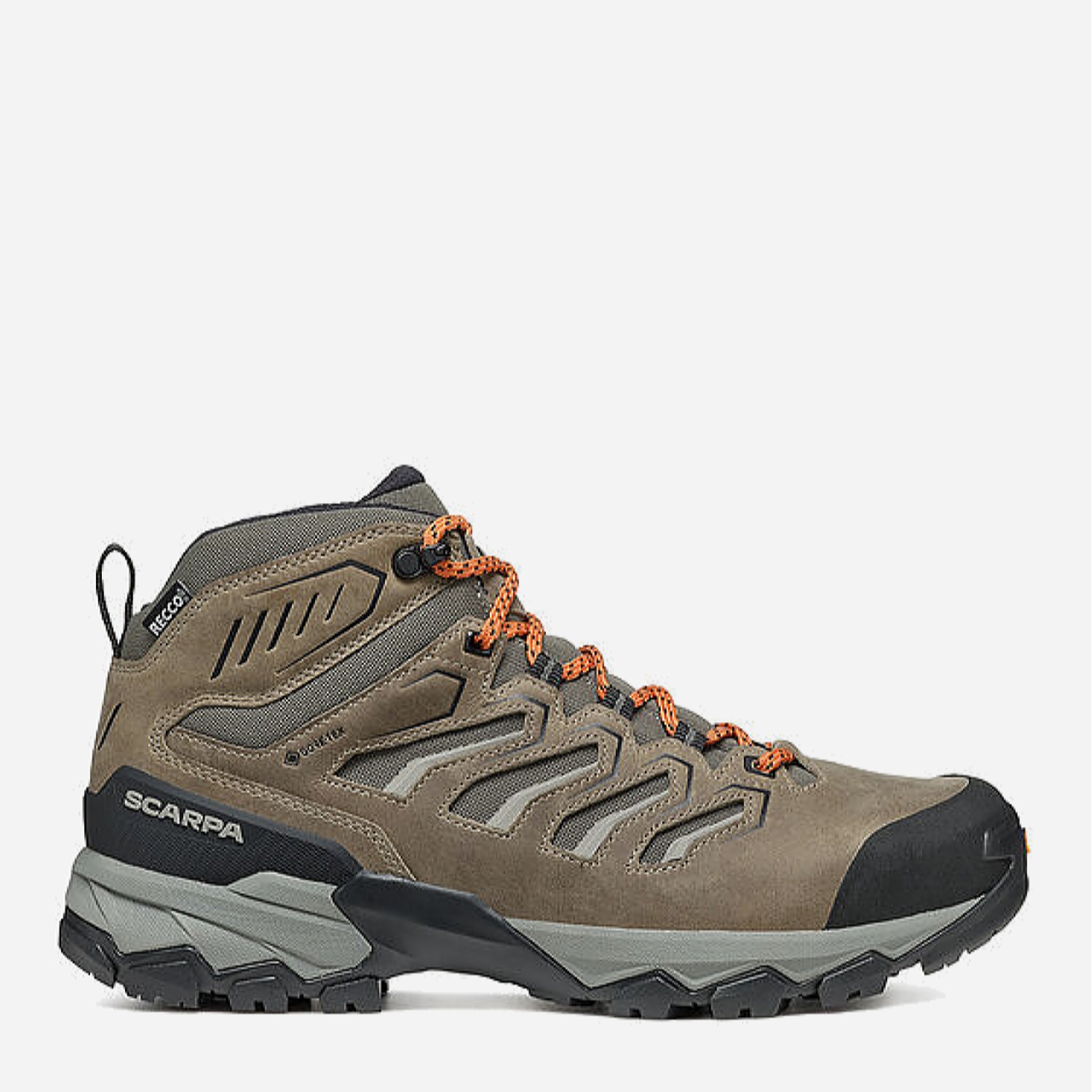 Акція на Чоловічі черевики для трекінгу з Gore-Tex Scarpa Moraine Mid GTX M 63056-201-2 42 (8UK) 27 см Fossil Brown від Rozetka