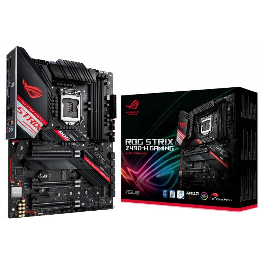

Материнская плата ASUS ROG STRIX Z490-H GAMING