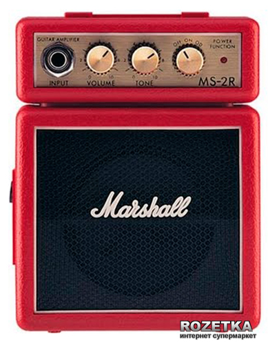 

Комбоусилитель Marshall MS-2R-E Red (A000841)