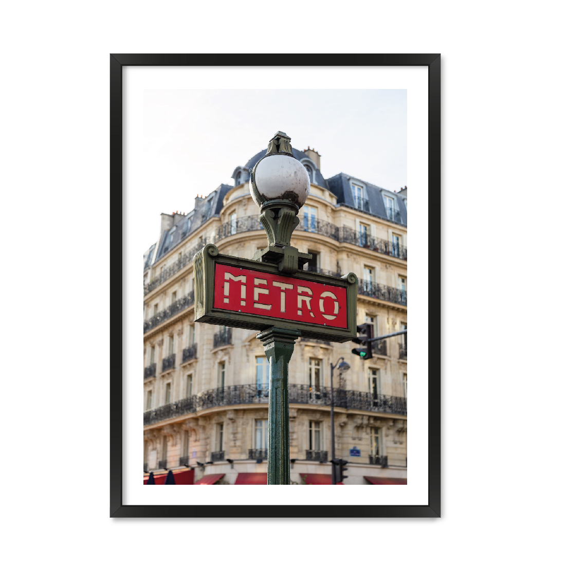 

Постер "Метро" без стекла 42 x 59.4 см в чёрной рамке