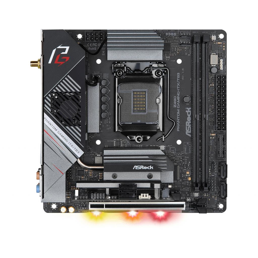 

Материнская плата ASRock Z490 PHANTOM GAMING-ITX