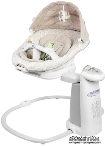 Укачивающий центр Graco Sweetpeace Primo белый с кофейным (1G90PRME ...