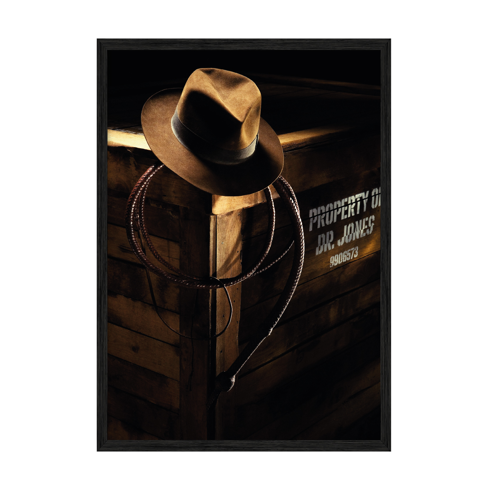 

Постер "Индиана Джонс" с антибликовым стеклом 420x594 мм в чёрной рамке