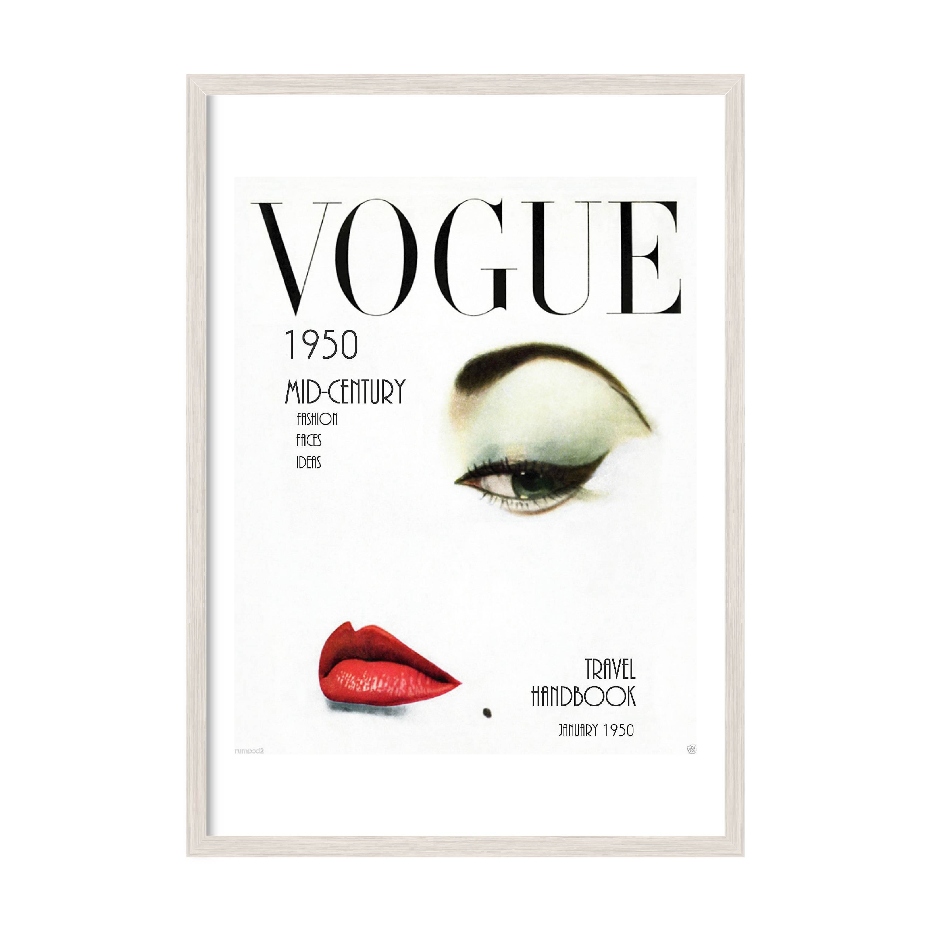 

Постер "VOGUE. vol. 1" с антибликовым стеклом 59.6 x 84 см в белой рамке