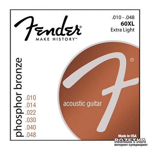 

Fender 60XL Phosphor Bronze (10-48) (073-0060-402)