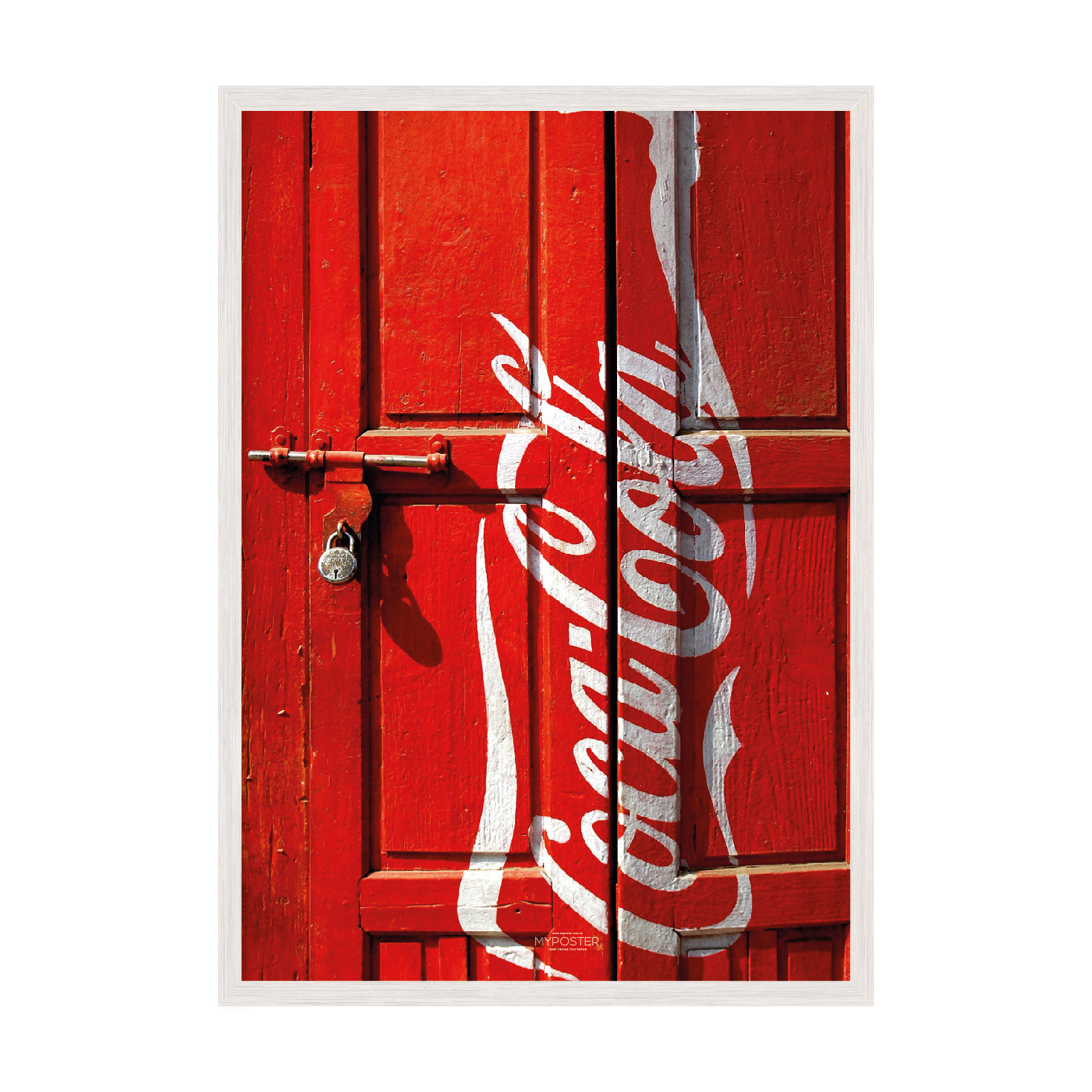 

Постер "Coca Cola" без стекла 42 x 59.4 см в белой рамке