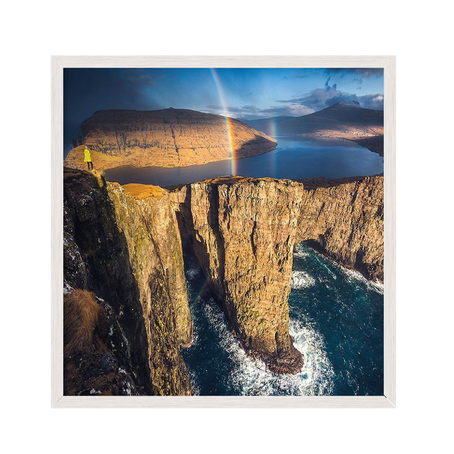 

Постер "Waterfall" с антибликовым стеклом 60 x 60 см в белой рамке