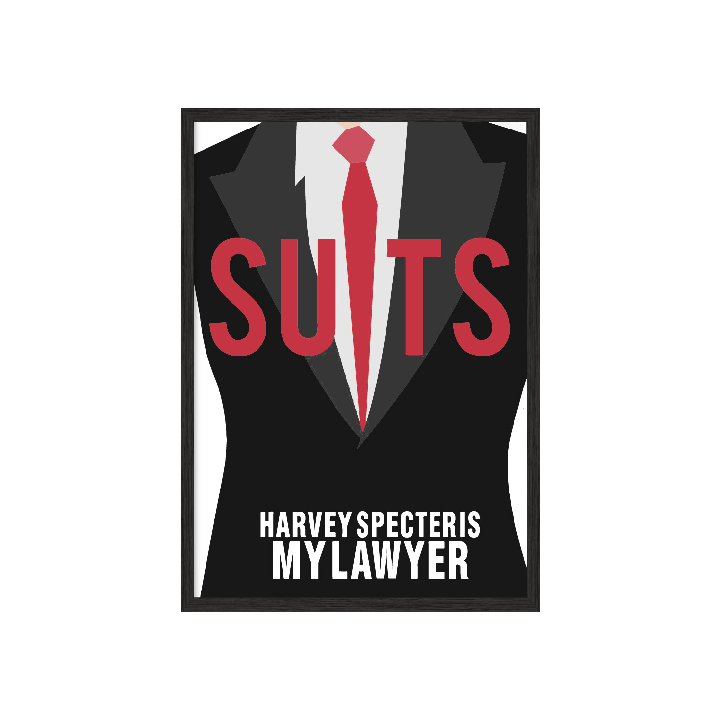 

Постер "Suits" без стекла 59.6 x 84 см в чёрной рамке