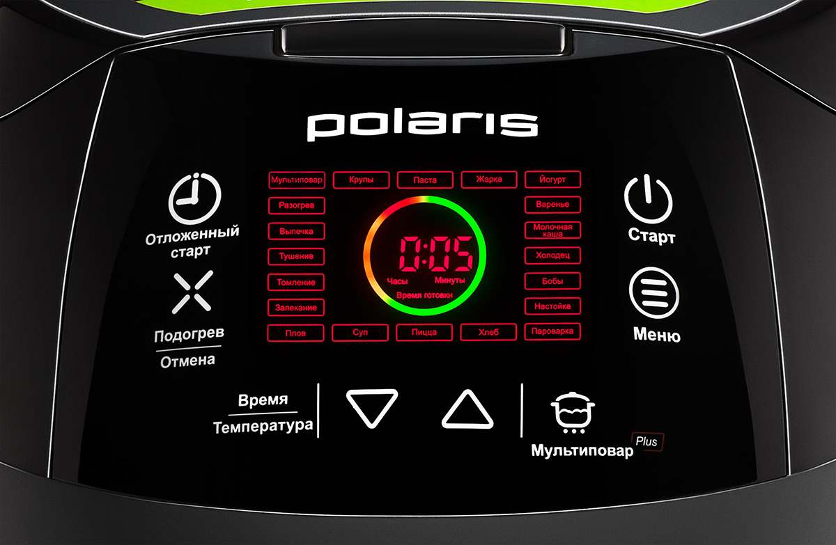 Скачать книгу рецептов для мультиварки Polaris PMC AD