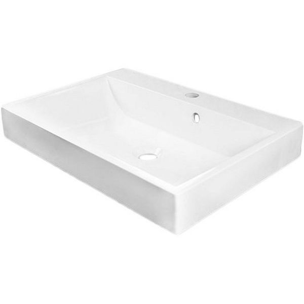 

Раковина Miraggio VARNA 800 (800х420) білий глянець