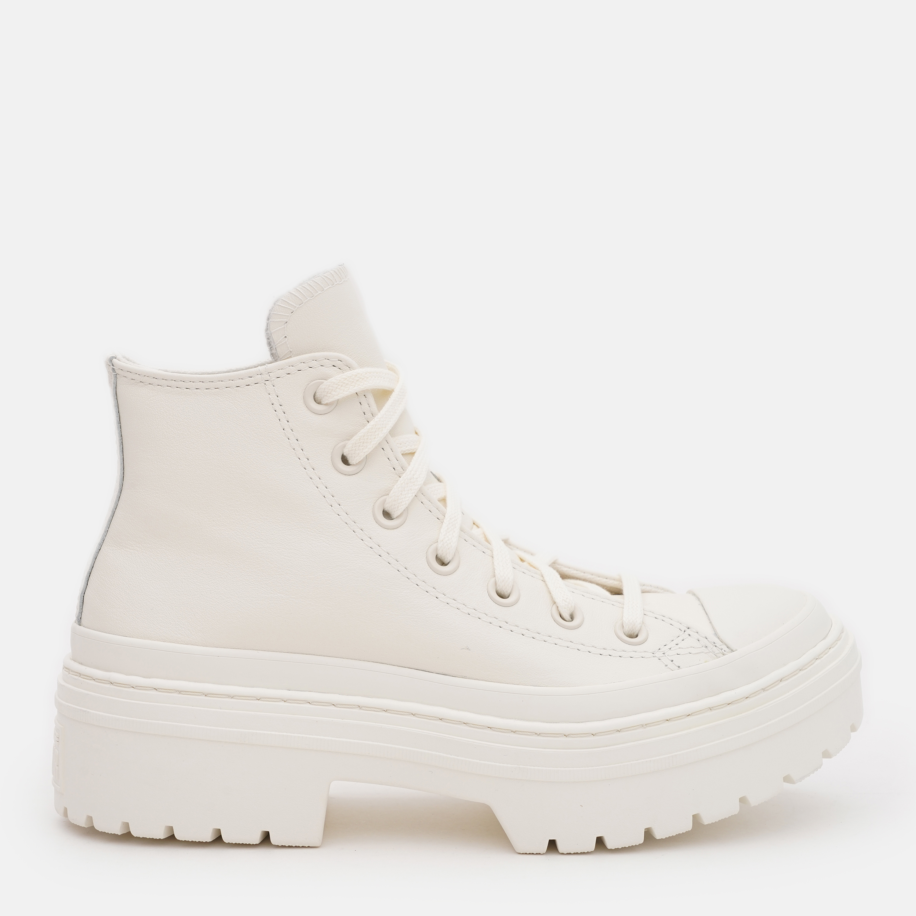 Акція на Жіночі кеди високі Converse Ctas Lugged Heel Hi A10370C 37 (6.5US) 23.5 см Молочні від Rozetka