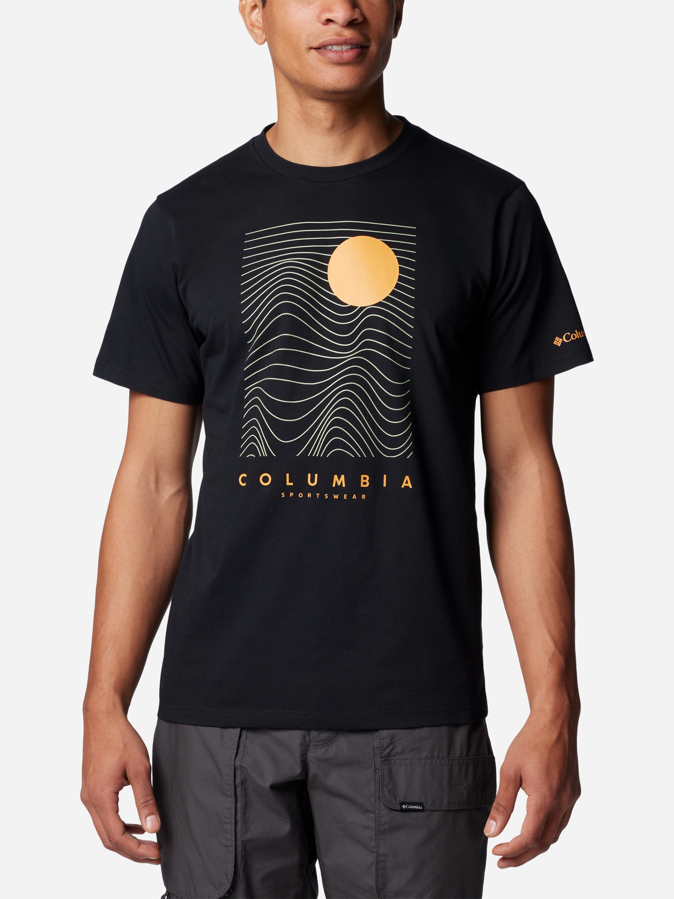 Акція на Футболка бавовняна чоловіча Columbia CSC Seasonal Logo Tee 1991036008 M Чорна від Rozetka