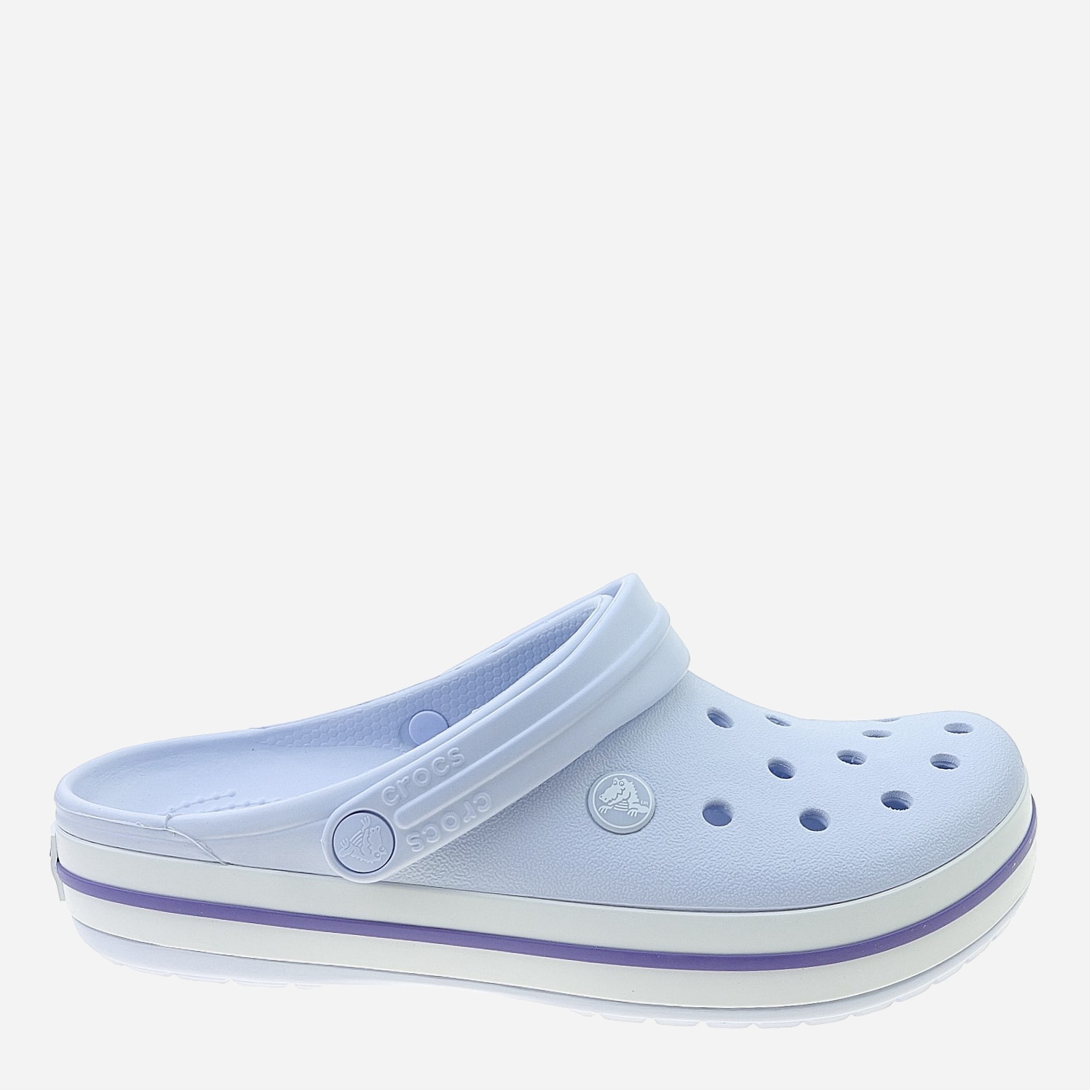 Акція на Жіночі крокси Crocs Crocband 11016-5AF 38-39 (M6/W8) 24 см Блакитні від Rozetka