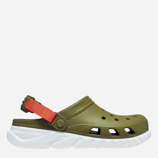 Акція на Жіночі крокси Crocs Duet Max II Clog 208776-3UA 38-39 (M6/W8) 24 см Зелені від Rozetka