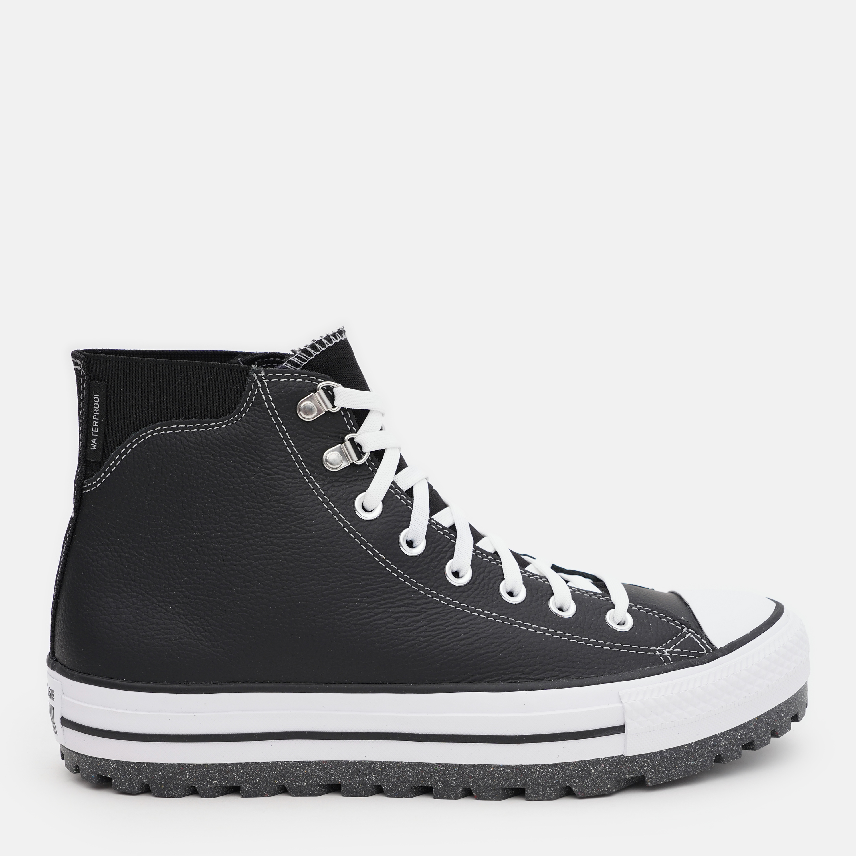 Акція на Чоловічі кеди високі Converse Ctas City Trek Wp Hi A04480C 44.5 (10.5US) 28.5 см Чорні від Rozetka