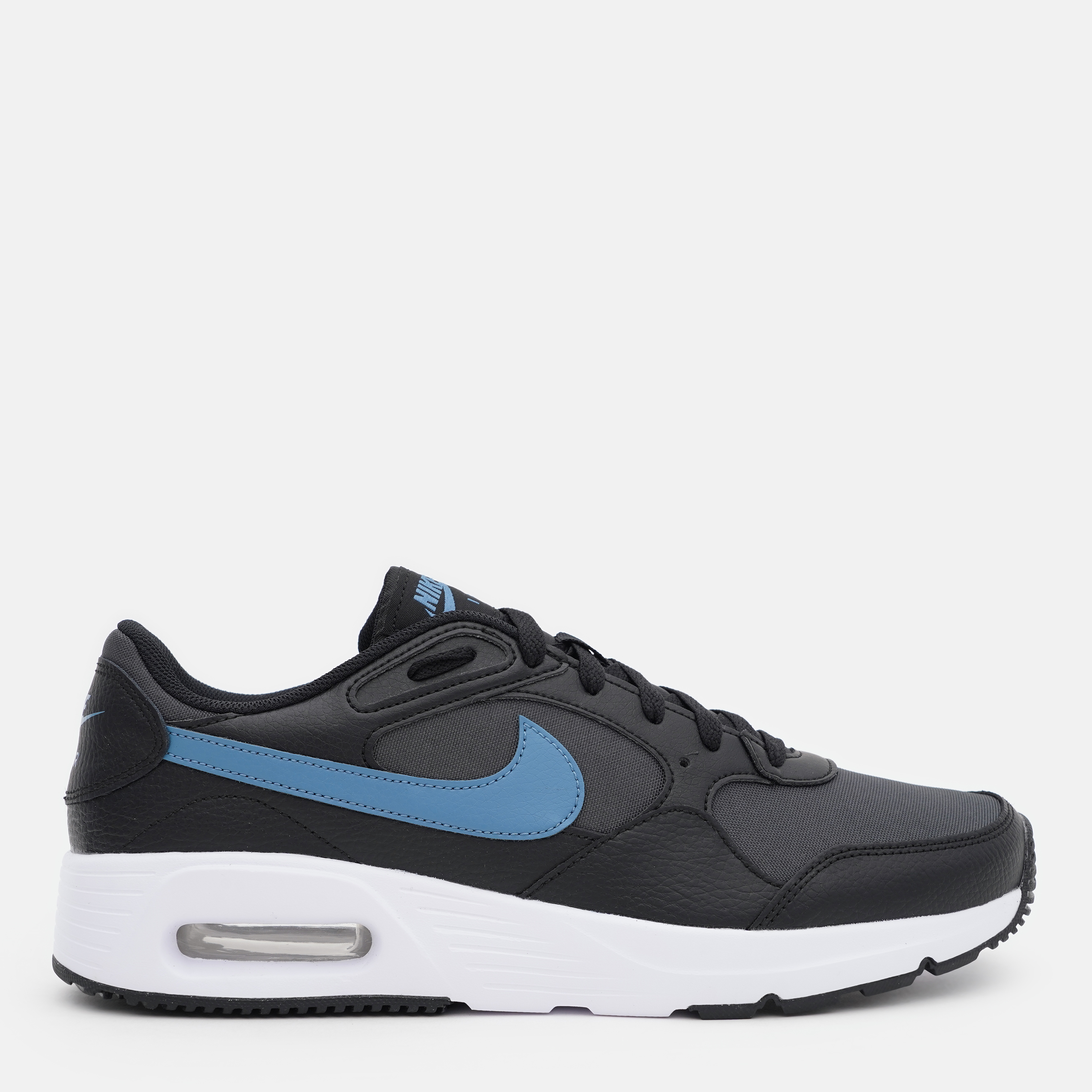 Акція на Чоловічі кросівки Nike Air Max Sc CW4555-017 46 (12US) 30 см Чорні від Rozetka